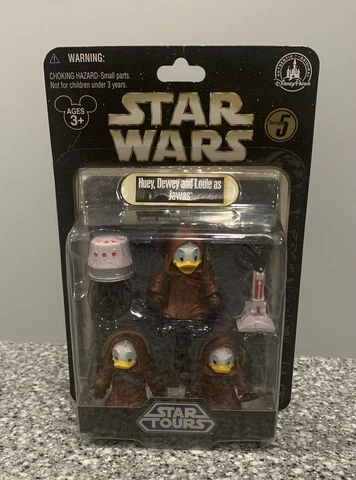 Star Wars Huey Duey and Louie as Jawas NEW FREE SHIPPING Star Tours Disney Parks Cover