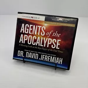 Agents of the Apocalypse Dr. David Jeremiah Audiobook 8 CDs Unabridged Tyndale - Picture 1 of 9