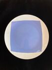 Cathrineholm Grete Prytz Kittelsen Plate Blue White Enamel 1958 Norway 1