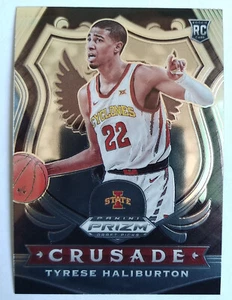TYRESE HALIBURTON 90 PANINI PRIZM DRAFT PICKS CRUSADE ROOKIE RC 2020-21 - Imagen 1 de 2