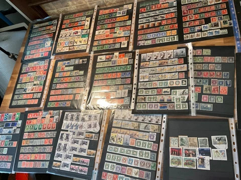 NORWAY stamp’s definitive COMMEMORATIVES  35 cards k Cover