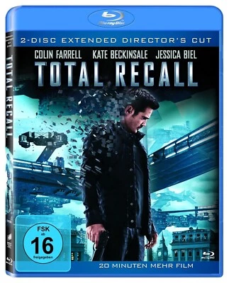TOTAL RECALL (Extended Director's Cut) * 2 BluRay * NEU * OVP mit Colin Farrell - Bild 1 von 4