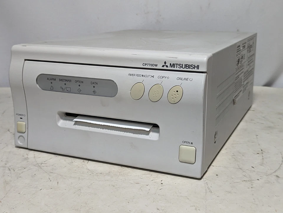 Mitsubishi CP770DW digital color printer - Image 1 of 4
