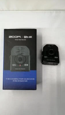 ZOOM Q2N-4K Hi-Res Full HD Handlicher Video Recorder Schwarz Gebraucht Aus Japan - Bild 1 von 4