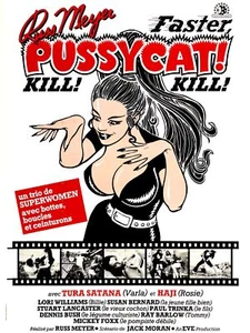 Póster de película decorativa de Pussycat. Arte gráfico fino. Diseño de interiores de pared 2492 - Imagen 1 de 1