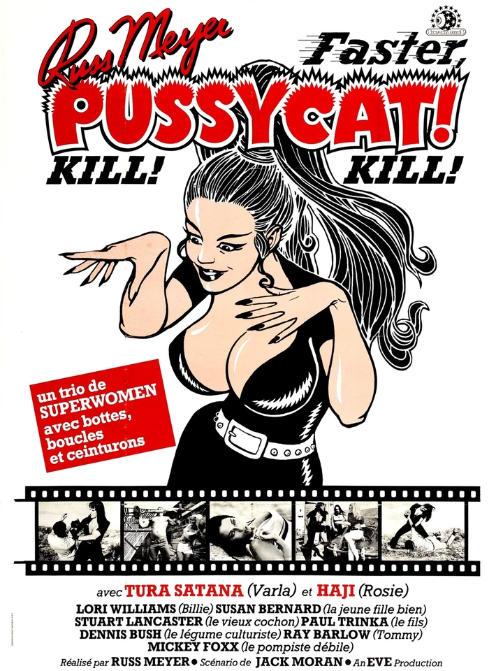 Pussycat Decorative Movie Poster. Fine Graphic Art. Wall Interior Design 2492 - Image 1 of 1