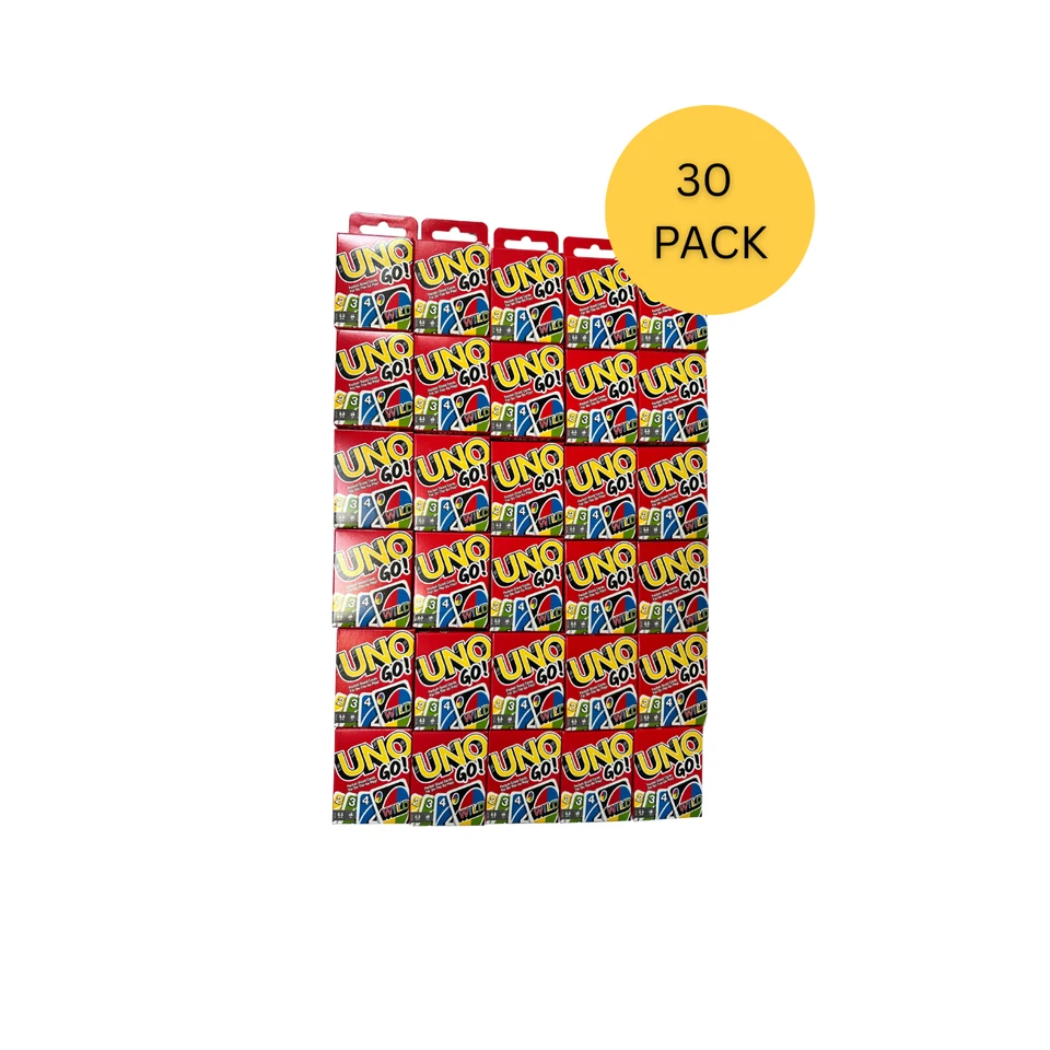 Mattel Mini Pocket-Sized Cards For On-the-Go Play UNO Go