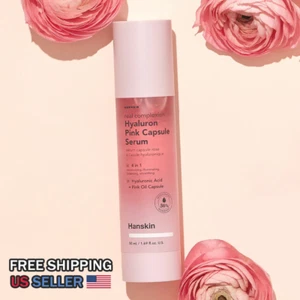 Hanskin Real Complexion Hyaluron Pink Capsule Serum 50ml / 1.69 fl.oz. - Picture 1 of 3