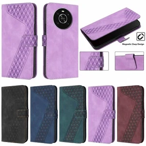 For Huawei Honor X9 X30 70 Pro 50 Play 30 Plus Leather Stand Card Phone Case - Picture 1 of 17