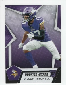 2019 Panini Rookie & Stars Rookie DILLON MITCHELL MINNESOTA VIKINGS #174 - Picture 1 of 5