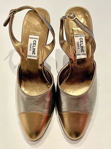 Celine Paris Slingback Vintage - Foto 1 di 14