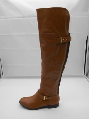 Bar III 女式 Daphne 人造皮革过膝时尚靴 — 第 1/2 张图片