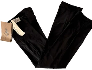 LEO'S DANCEWEAR JAZZ DANCE CHILD MEDIUM BLACK SPANDEX STRAIGHT LEG PANTS SZ CM - Picture 1 of 9