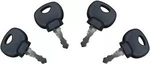 4Pcs Spare Keys 14607 Ignition Key Plant Applications for JCB BOBCAT - Picture 1 of 4