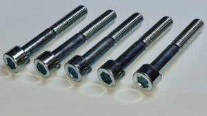 5 Stk Innensechskant Schraube Zylinderschraube DIN 912 M10 x 65mm Inbus - Bild 1 von 1