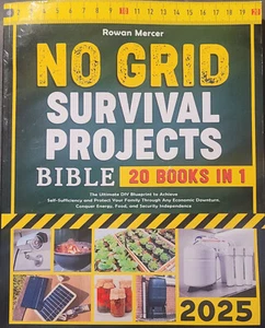 No Grid Survival Projects Bible: 20 Books In 1: Mercer, Rowan - Picture 1 of 1