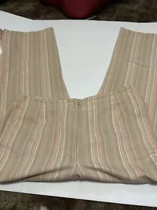 Lizsport Liz Claiborne Michaela Caprihose Größe 10 gestreift mehrfarbig gebraucht G10 - Bild 1 von 3
