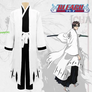 Bleach: Thousand-year Blood War Cospaly Clothing Halloween Captain Men Uniform  - Picture 1 of 15