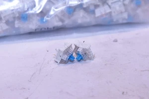 Outemu Blue Tactile Keyboard Switches 84pcs Used Tested Working - Picture 1 of 4