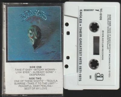 Eagles Greatest Hits 1971 - 1975 Cassette Used - Image 1 of 2