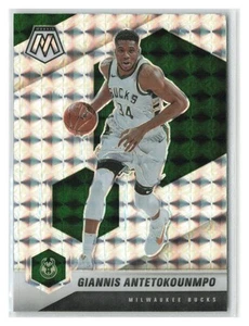 Giannis Antetokounmpo 2020-21 Panini Mosaic Mosaic SP #80-BUCKS - Picture 1 of 2