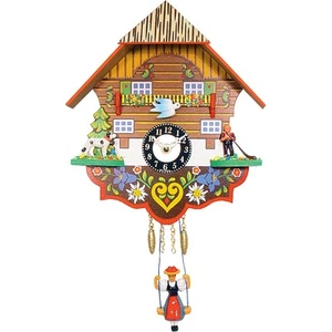 Alexander Taron - 0193SQ Chime Quartz Cuckoo Wall Clock - Picture 1 of 1