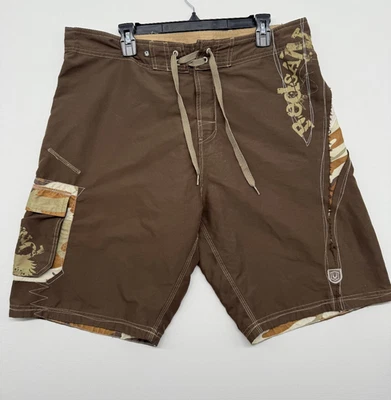 Pantalones Cortos De Colección Redsand Board Para Hombres 36 11" Camuflados Estilo Carga Bolsillo Bañador Y2K Foto 1 de 4