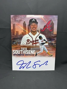 Tate Southisene Autograph Signed 8x10 Photo  Prospect Atlanta Braves - Picture 1 of 2