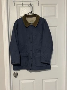 Cabela's Mujer XL Tareas Chaqueta Azul Ropa Exterior Ropa de Trabajo Granero Abrigo Andrajoso Usado - Imagen 1 de 6
