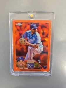 2023 Topps Chrome Update Series Sapphire Edition Jose Cuas #USCS246 Orange #1/25 - Picture 1 of 9