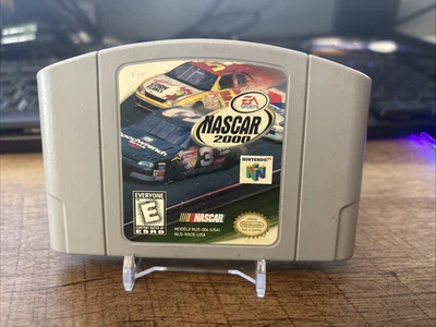 Nascar 2000 Nintendo 64 N64 Cartridge - Authentic - Tested & Working - Image 1 of 4