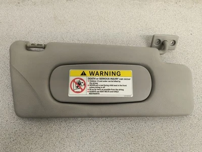 03-06 Mercedes R230 SL500 SL55 AMG Right Passenger Side Sun Visor Shade Gray OEM Foto 1 de 4