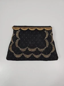 Cartera vintage Michel Swiss Paris con cuentas y esmaltada - Imagen 1 de 12