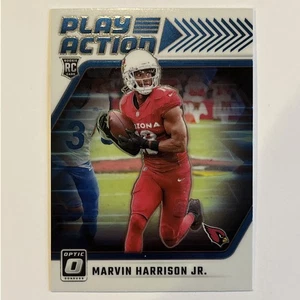 2024 Panini Donruss Optic - Play Action Marvin Harrison Jr. #2 (RC) - Picture 1 of 2