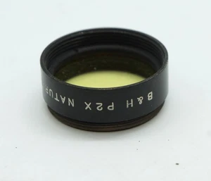 Bell Howell lens filter P 2x Natural Glass Filter for Filmo Cine Camera lenses - Picture 1 of 2