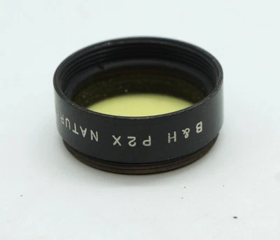 Bell Howell lens filter P 2x Natural Glass Filter for Filmo Cine Camera lenses - Image 1 of 2