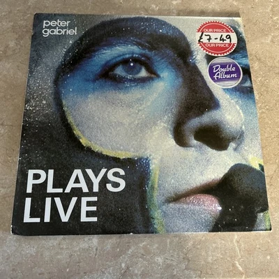 Peter Gabriel – Plays Live Double LP - 1983 - Geffen 2GHS 4012 - VG/VG - Image 1 of 4