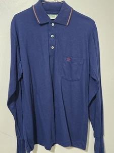 True Vintage 1970s Grand Slam MusingWear Penguin Longsleeve Shirt Men's Size Lg - Picture 1 of 7