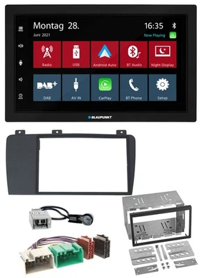 Blaupunkt MP3 Bluetooth DAB 2DIN USB Autoradio für Volvo S60 V70 XC70 04-09 - Bild 1 von 4