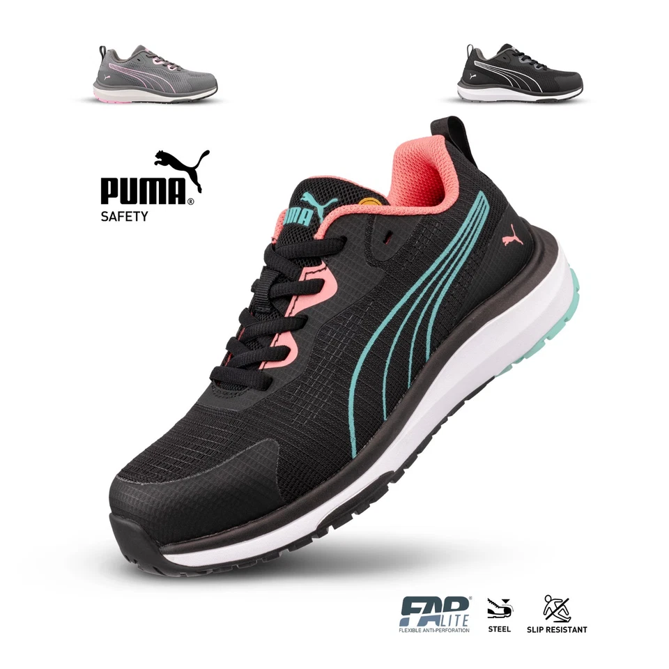 Sicherheitsschuhe Arbeitsschuhe Damen Frauen Puma Safety Celerity Low S1PS ESD - Bild 1 von 1