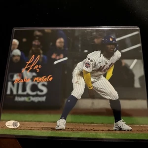 Luisangel Acuna Signed Autographed 8x10 Photo NY Mets 2025 Acuna Matata Ins Auto - Foto 1 di 3