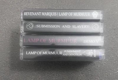 Lamp Of Murmuur Lot of (4) Cassettes NEW Revenant Marquis Ebony Pendant Not Kvlt - Image 1 of 3