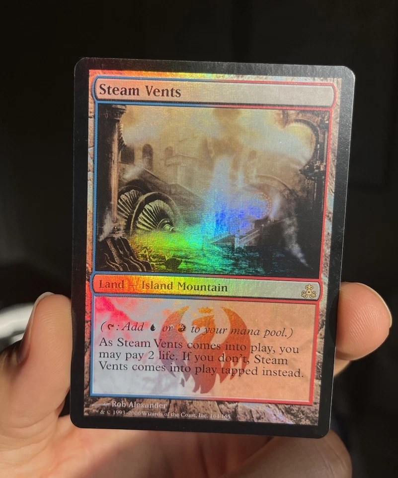 MTG Steam Vents Foil - Guildpact Magic The Gathering - Image 1 of 4