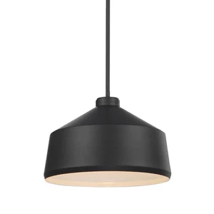 Uttermost 22179 Holgate 1 Light Black Pendant - Picture 1 of 3