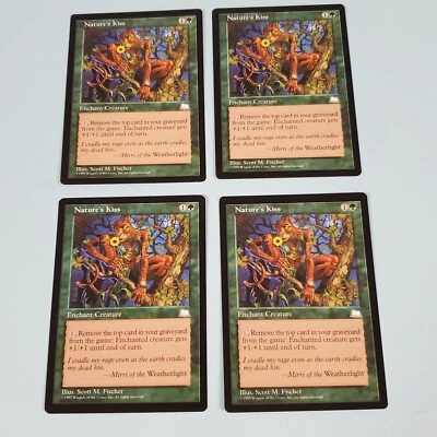 4x Nature's Kiss - Weatherlight - MTG Magic the Gathering - Image 1 of 4