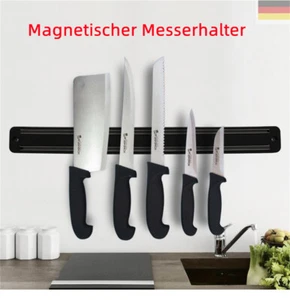 Magnetischer Messer-halter Magnet-leiste Messerblock Edelstahl für Küche 50cm - Bild 1 von 8