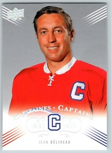 JEAN BELIVEAU 2008-09 UPPER DECK MONTREAL CANADIENS CENTENNIAL NO 216      24903