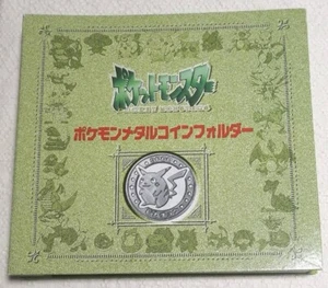 Raro raccoglitore monete Pokemon metallo non in vendita 151 tipi completo dal Giappone - Foto 1 di 19