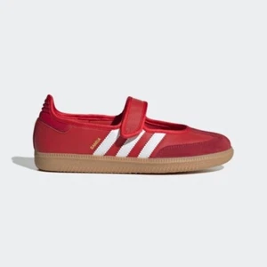 Adidas Samba Jane W - Rojo / JQ6446 / Mujer Zapatos Tenis Acelerados - Imagen 1 de 5