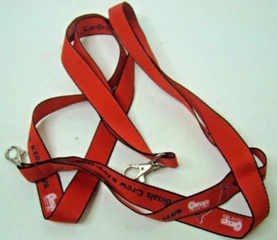 St. Louis Cardinals MLB Lanyard Red Crew Kids Club Chevys Fresh Mex Giveaway x 2 - Image 1 of 4
